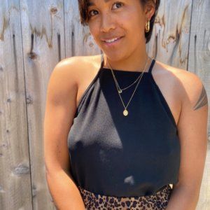 American Apparel High Neck Tank